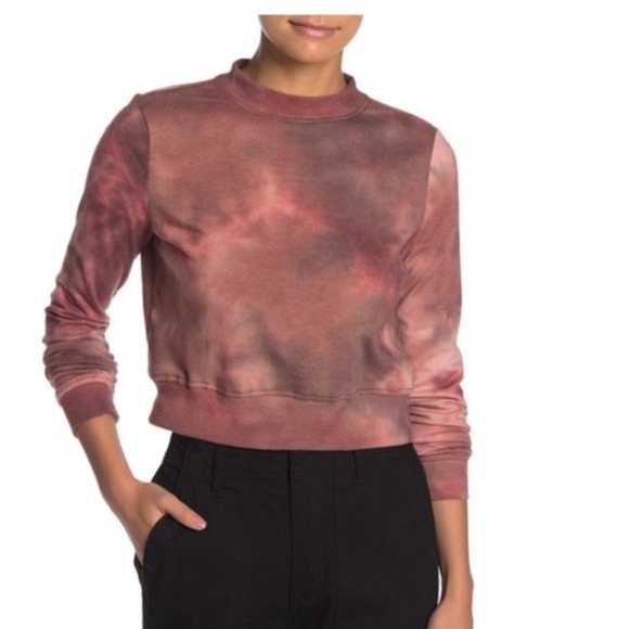 Love, Fire Washed Crew Neck Sweatshirt - Picture 1 of 6